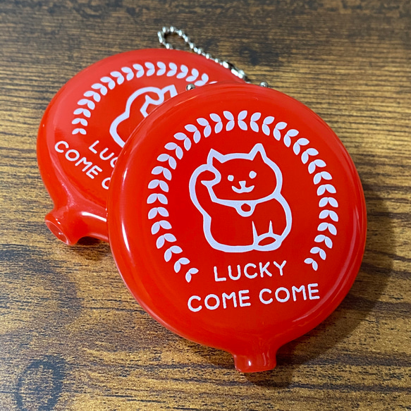 LUCKY COME COME ラバーコインケース 1枚目の画像