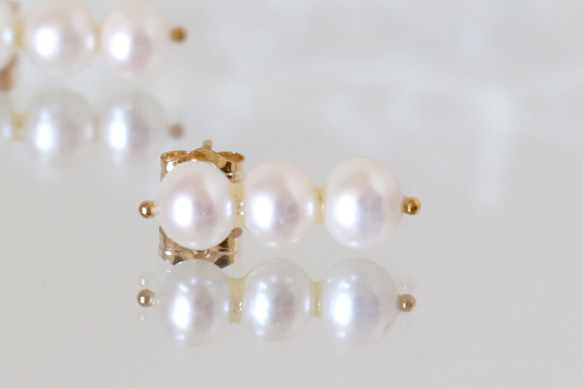 三重淡水珍珠耳環-[14kgf] # 602 第1張的照片