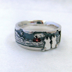 銀貨 ウォーキングリバティで指輪お作りします 指輪・リング