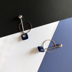 設計師的耳環ONPU-A（藍色） 第4張的照片