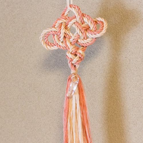 精麻飾り 調和（四つ手淡路結び） タペストリー・壁掛け hikariya 通販