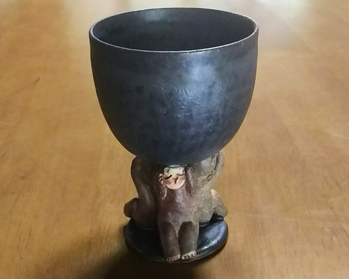 ≪送料無料≫ 三猿の杯(見ざる聞かざる言わざる) おちょこ・ぐい呑み