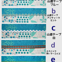 美しい海カスタムシリーズ ~seawater~【送料無料】生地/リボンが選べる 布ラミネート貼りスマホケース 4枚目の画像