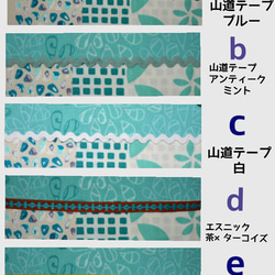 美しい海カスタムシリーズ~Ocean Breeze~【送料無料】生地/リボンが選べる 布ラミネート貼りスマホケース 4枚目の画像