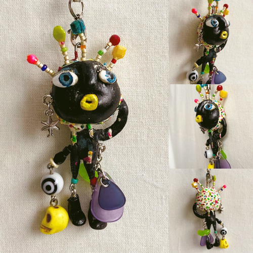 イロモノ ビヨンビヨン5本 その他人形 alimie 通販｜Creema(クリーマ  