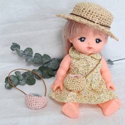 麦わら帽子 単品【メルちゃん用】 おもちゃ・人形 kohana 通販