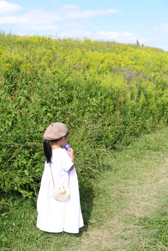 【L・XL】ベレー帽 オーガニックコットン【baby & kids】 12枚目の画像