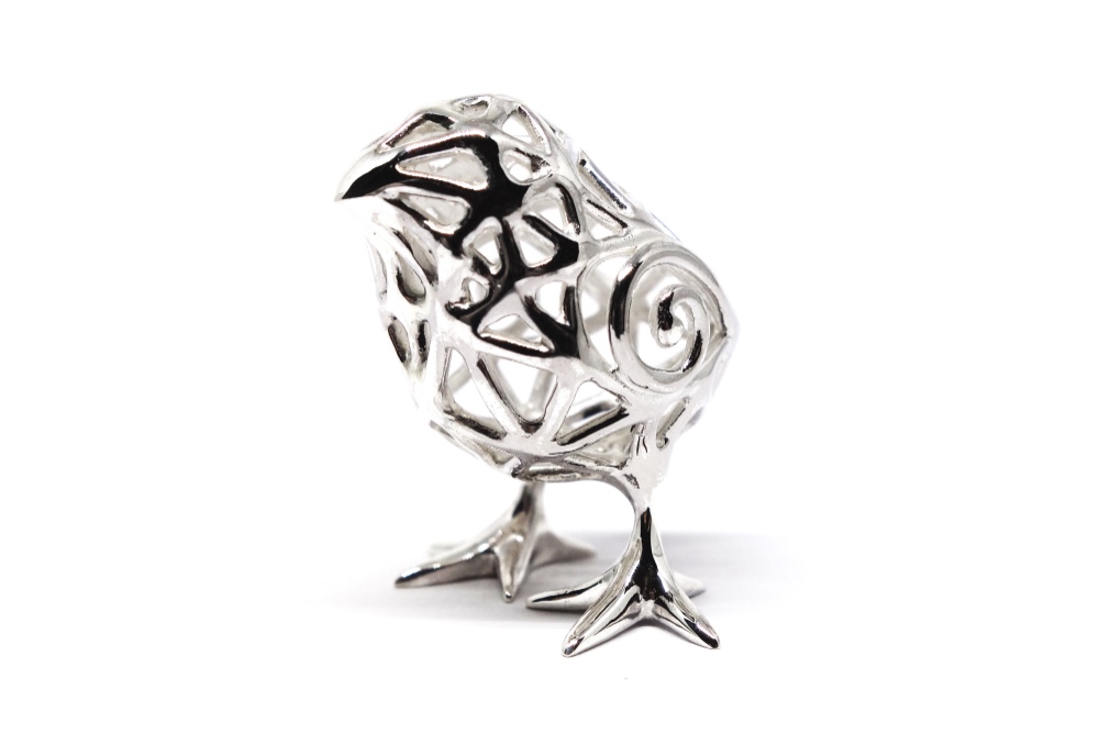 ひよこ立体SV925オブジェ【Pio by Parakee】chick of chicken 22,000円