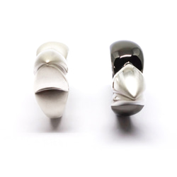 リアル白文鳥くちばしリングSV925【Pio by Parakee】Japanese rice bird's beak 4枚目の画像