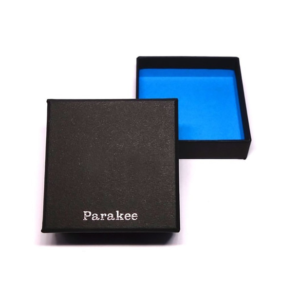 まめインコのラペルピンSV925【Pio by Parakee】little parakeet lapel pin 6枚目の画像