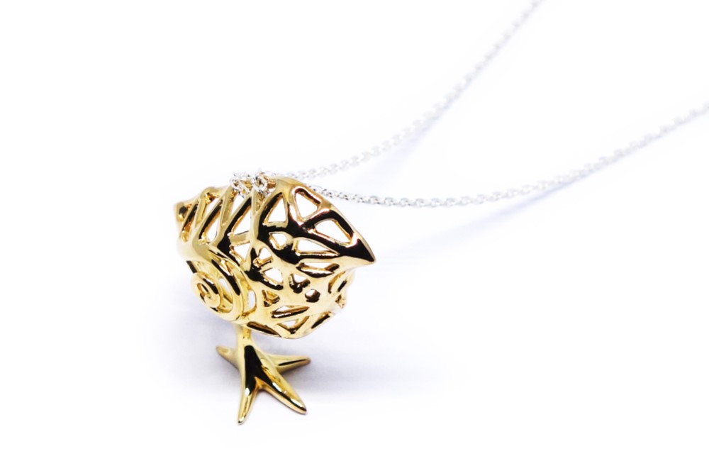 金のひよこペンダントK18GP/SV925【PioParakee】gold chick pendant