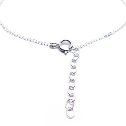 シマエナガの樹ブルートパーズネックレスSV【Pio by Parakee】Long tailed-tit blue 5枚目の画像