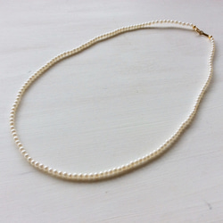 淡水真珠：baby pearl necklace 5枚目の画像