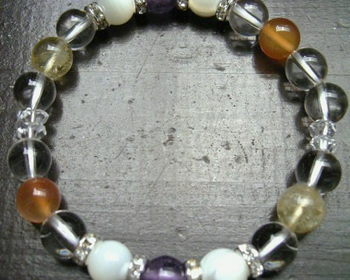 九星ブレスレット*八白土星(女性用) ブレスレット ターラー 通販