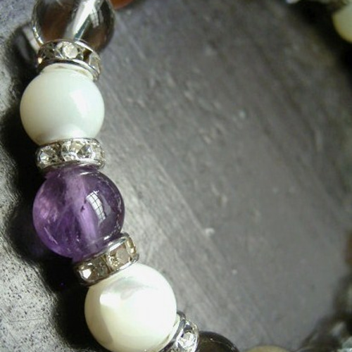 九星ブレスレット*八白土星(女性用) ブレスレット ターラー 通販