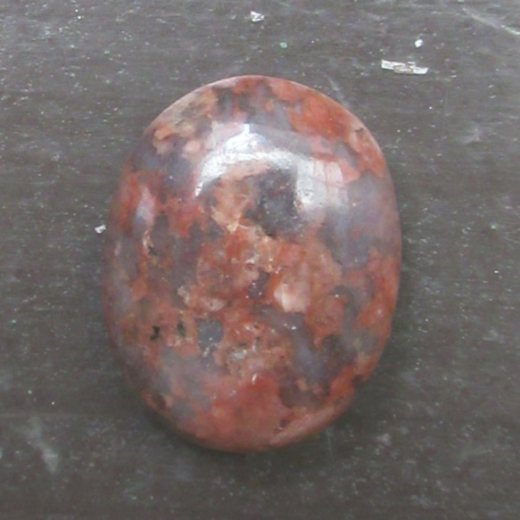 ジャスパールース 2.1ｘ1.6センチ 　天然石　裸石 1枚目の画像