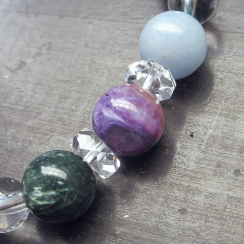 フラーレン　チャロアイト チャロアイト｜天然石・パワーストーン通販 Pascle（パスクル）