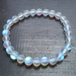 【M様　おまとめ】天然石＊母岩付きアクアマリンシリカ＊ブレスレット アクアマリン シリカ 12mm 天然石 ブレスレット ブレスレット