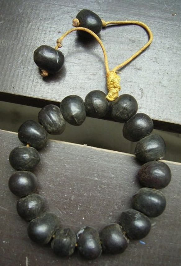 ムクロジ(無患子)紐編みブレスレット*2 ブレスレット ターラー 通販