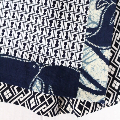 新品反物★着物リメイク 浴衣リメイク ショートチュニック パンツ　サラッと生地 ☆着物リメイク 浴衣リメイク ショートチュニック パンツセット