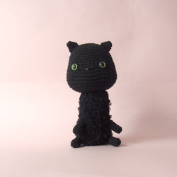 クロさん【黒猫のあみぐるみ】 8枚目の画像