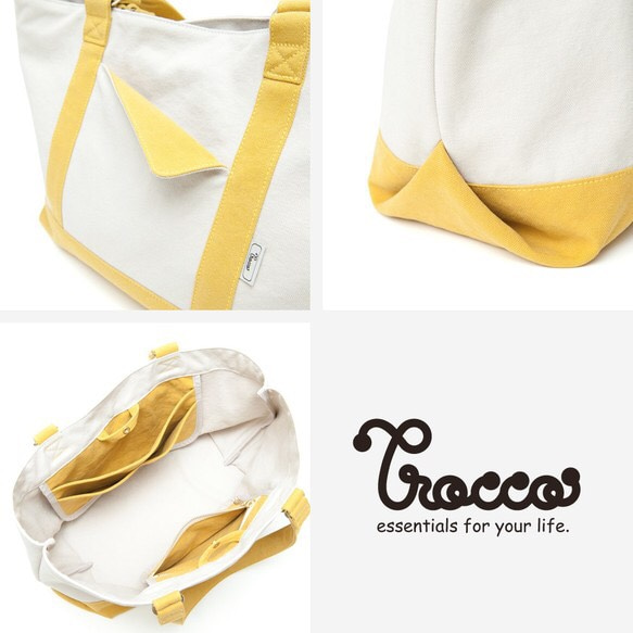 picnic / yellow 帆布包 第5張的照片