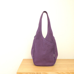 drop (M) / purple 【訂製】 帆布包 第1張的照片