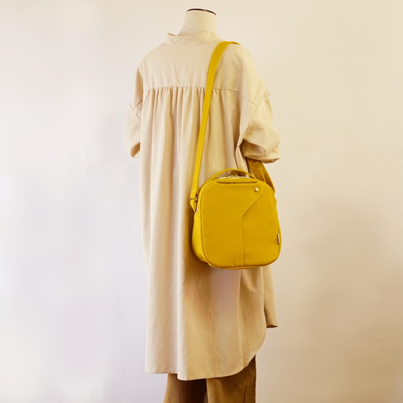 Chocolat / Mustard Yellow x Brown Beige [Made to order] Trocco 帆 第4張的照片