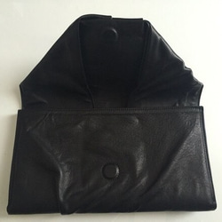 siwa  leather clutch bag 4枚目の画像