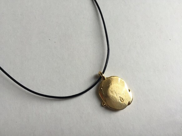 é-uzu necklace 革紐 silver 5枚目の画像