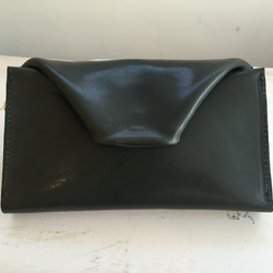 muji leather wallet 3枚目の画像