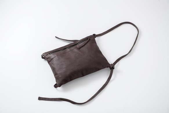 MUSUBI : 06 shoulder bag-L(2way) 2枚目の画像