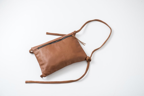 MUSUBI : 06 shoulder bag-L(2way) 2枚目の画像