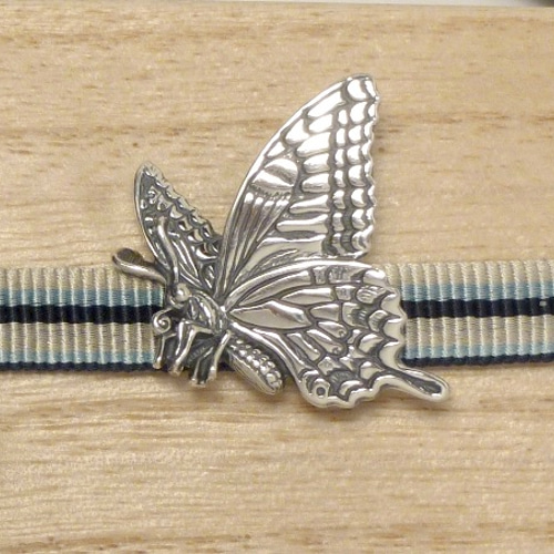 揚羽蝶の帯留 【受注製作】詳しい納期はプロフィール欄をご覧ください