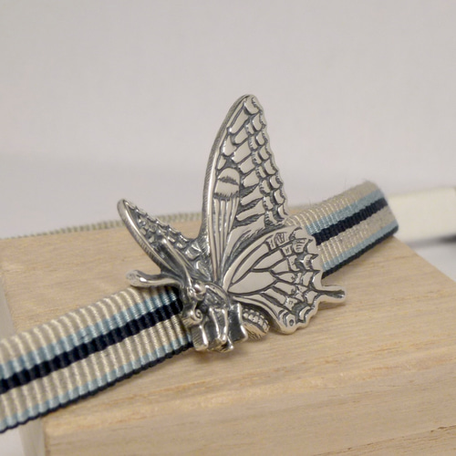 揚羽蝶の帯留 【受注製作】詳しい納期はプロフィール欄をご覧ください