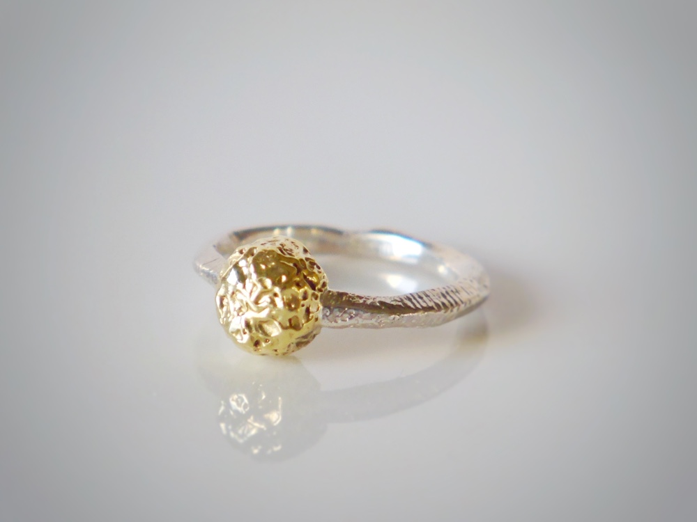 1点物★ Crater ring（sv＊brass）