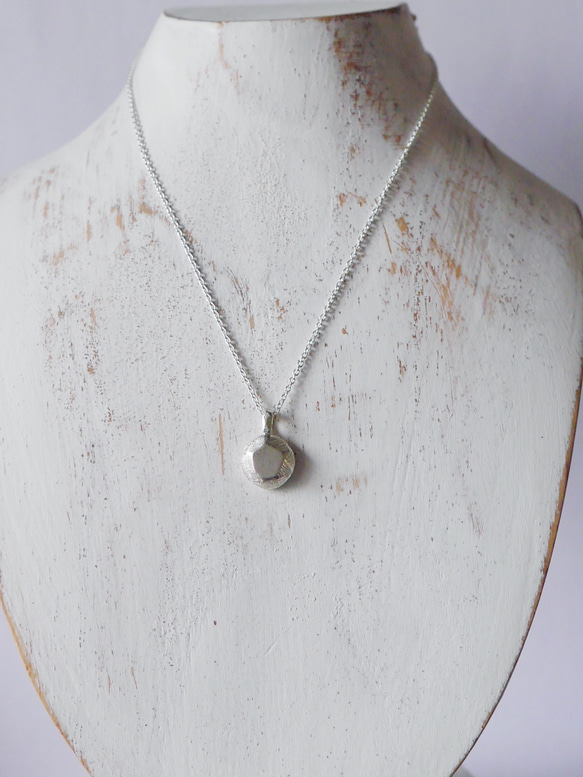 Gem stone necklace(sv) 6枚目の画像