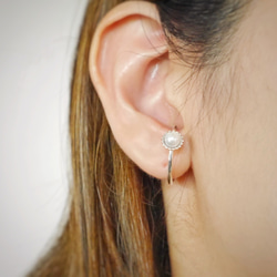 simple ear cuff(sv＊アコヤ) 7枚目の画像