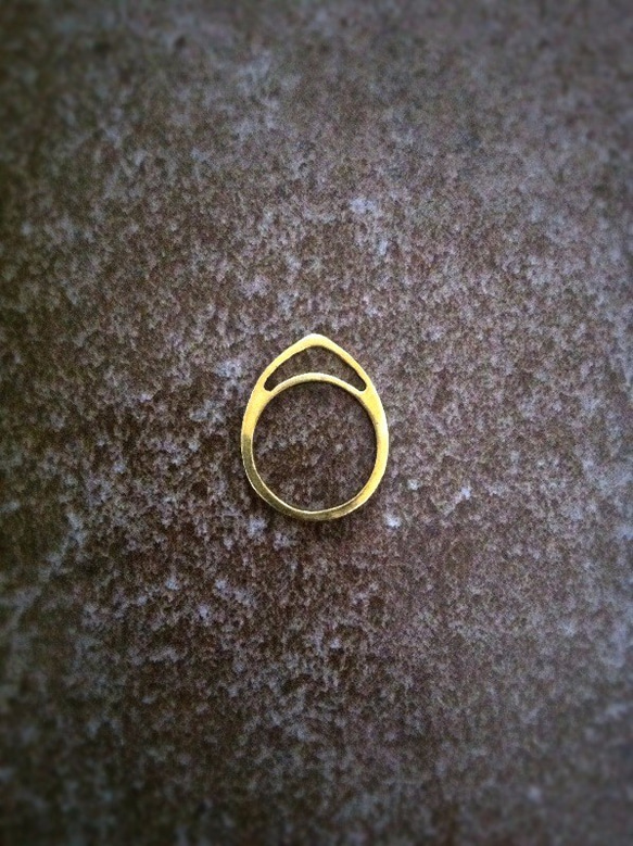 simple ring(brass) 第1張的照片