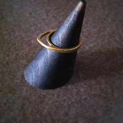 simple ring(brass) 第2張的照片
