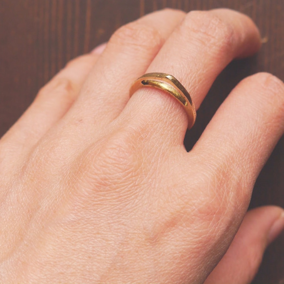 simple ring(brass) 第6張的照片