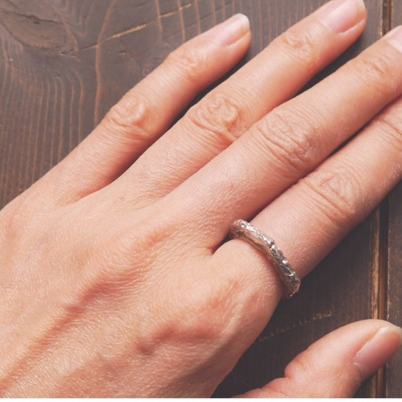 simple ring（silver) 第6張的照片