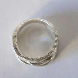 再販★5連風 simple ring(sv) 2枚目の画像