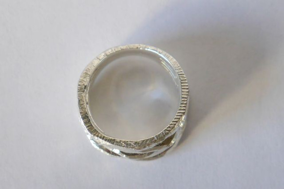 再販★5連風 simple ring(sv) 2枚目の画像