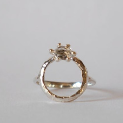 再次上架★Herkimer鑽石嬰兒戒指（sv）Herkimer鑽石★嬰兒戒指★ 第3張的照片