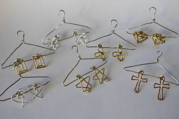 Star Pierce(brass)★飾品 ★優雅★耳环 第5張的照片