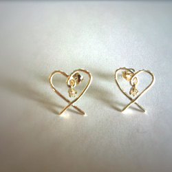 Heart Pierce(silver)★飾品★ 優雅★耳环 第4張的照片