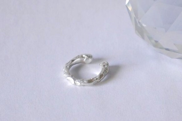 再販★Simple ear cuff(sv)★シンプル★イヤーカフ★ノンホール★イヤリング