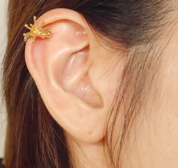 naho様専用ページ★Sparkler ear cuff（sv*k22GP） 6枚目の画像