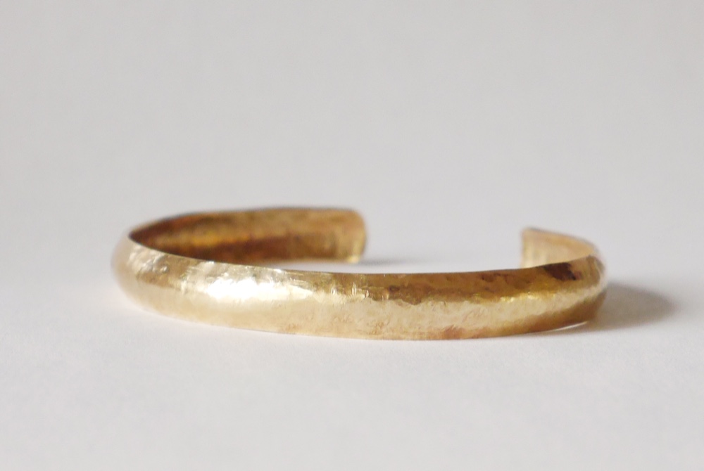 再販★打ち出し★Simple brass bangle★シンプル★真鍮★バングル★